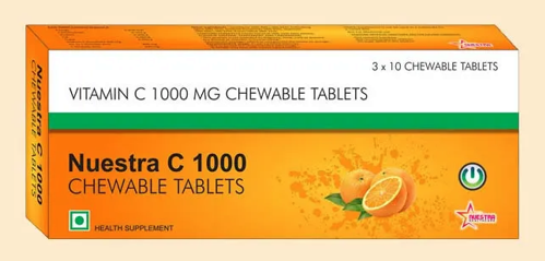 Ascorbic Acid 1000Mg Chewable (Nuestra C)